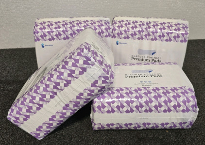 (4) Packs Because Premium Pads- 20ct Packs