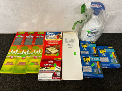 Round Uo Weed And Grass Killer, Repellent Sticks, Ant Bait, Fly Trap