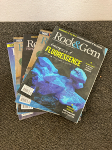 (5) Rock&Gem Magazines