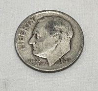(4) Silver Roosevelt Dimes Dated 1947 And 1964 - 3