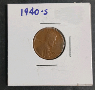 (1) 1940-S Wheat Penny