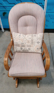 (1) Wood Rocking Chair - Decent Condition