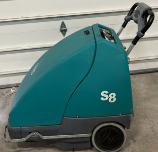 Tennant S8 Battery Walk Behind Floor Sweeper (sp19)