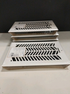 (5)Allen Roth 12x6 Vent Registers White (r5)