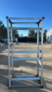 Recycled metal cage