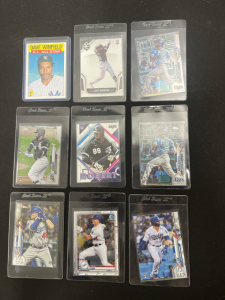 Baseball Cards- Gavin Lux, Randy Arozarena, David Winfield, And Luis Robert