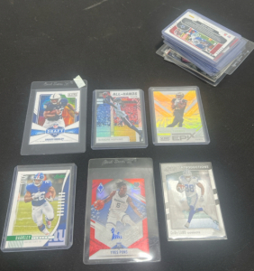 (1) Box of Football Cards- Collectables, Great Condition