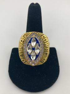 Dallas Cowboys &ldquo; Michael Irvin&rdquo; Super Bowl 28 Ring With Pouch