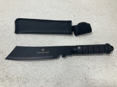 12&rdquo; Browning Knife W/Sheath