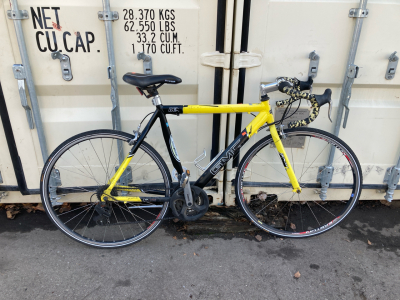 Black & Yellow GMC Bike