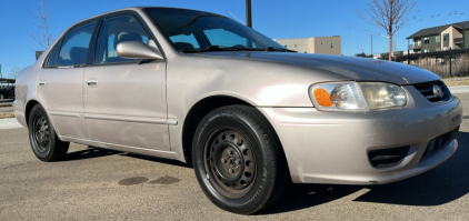 2001 TOYOTA COROLLA LE - BROWN INTERIOR!