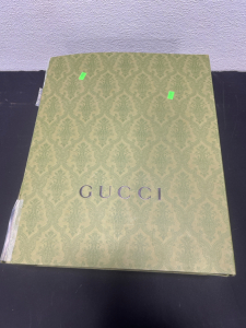 (1) Bed Skirt- In Gucci Box- Cant Authenticate
