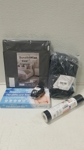 (1) Sheet Organizer, (1) Baby Healthcare Kit, (1) LyVinyl, (1) Black Hose