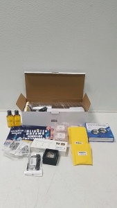 (1) Eemnliao Lava Lamp (1) Derusting Weeding Wheel, (3) Multipurpose Bronzer (1) Wireless Motion Sensor LED Lights and More!