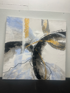 (1) Home Decor Painting 40&rdquo;x40.5&rdquo;