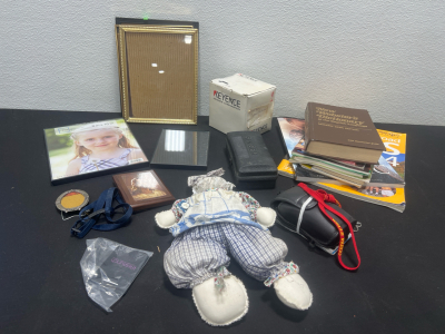 Singer Vintage ButtonHoler Assorted Books, Picture Frames, and more!