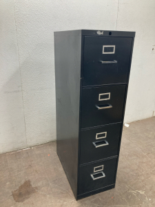 4 Drawer Filing Cabinet H52&rdquo; W14.5&rdquo; L26.5&rdquo;