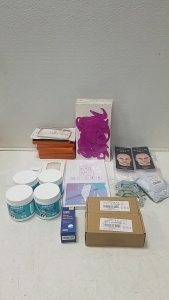 (6) Tauri iPhone 13 Pro Max Case+Screen Protector, (4) Dog Joint Support, (1) Box of Tempered Glass Case, (2) Blubhle Sparkles Kit, (2) Bald Caps, And More!