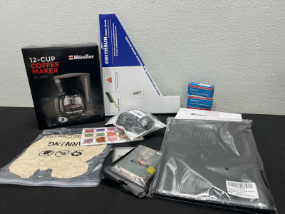 Amazon Overstock- Mueller 12 Cup Coffee Maker, dc-550x, Emithsun Wiper Blades, Vinaco Origibal Replacement Bulbs And More!