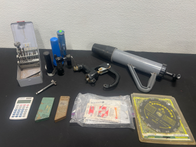 (1) Johnnyolter PRO Power Plunger, (1) Arrow Stapling Machine, Assorted Tools and Containers And More