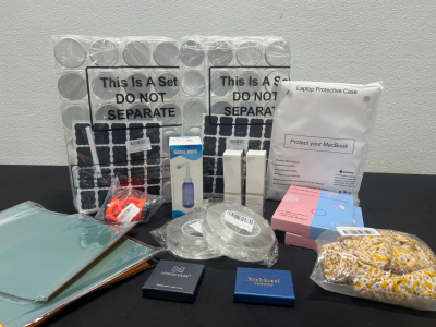 Amazon Overstock Sale- Plastic Bottles For crafts with Labels and a Marker, DeWEISN Recharable Pad LED Makeup Mirror, Jewlery and more