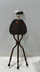 Folding Walking Cane with Seat
