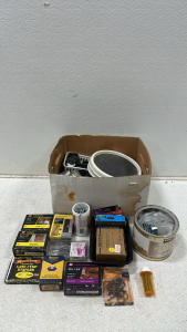Large Assortment of Various Hardware: Screws, Staples, Nails, Hooks, Furniture Feet, Hinges, and Much More