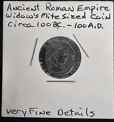 Ancient Roman Empire Widow's Mite Sized Coin- Authentication Unavailable