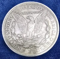 1921 Morgan Silver Dollar- 90% Silver Authenticated - 2