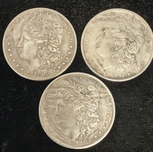 (3) Replica Morgan Dollars- There's Are Not Authenticate