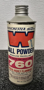 Winchester Smokeless 760 Ball Powder- Opened But Unused