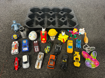 Hot Wheel Cars, Cooking Pan, And More Toys For Kids