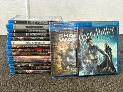 Blu-Ray Movies: Twilight, The Hinger Games, Transformers and More