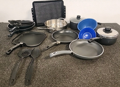 Pots and Pans.. Utensils and Silverware