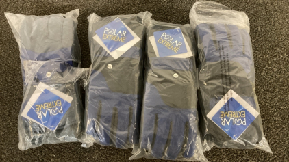 (4) Polar Extreme Gloves - L/XL