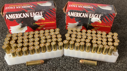 American Eagle-38 Special 130 Grain Full Medal Jacket (2Boxes, 50 Cartridges Per Box)