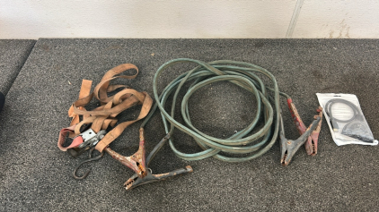 Jumper Cables, Strap, And Connector