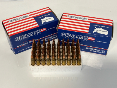 (2) Boxes Of Ultra Max 223 Remington