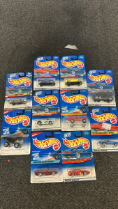 (10) Collectionable Hot Wheels, Different Series And Edition