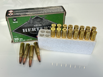 Box Of Herters 308 Win 180 Gr.