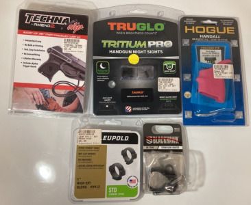 Various Firearm Accessories