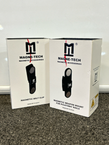 (3) Magne-Tech Magnetic Belt Clip and Weapon Mount