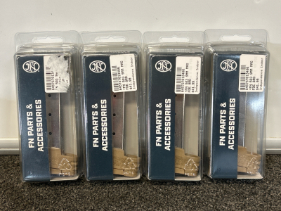 (4) 9mm Pistol Magazines