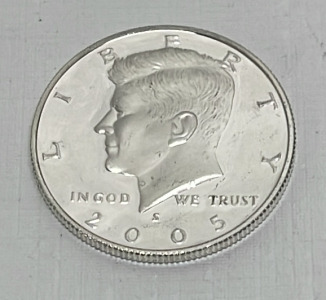 90% Silver 2005 Kennedy Half Dollar