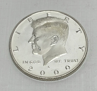 90% Silver 2000 Kennedy Half Dollar