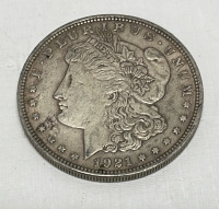 1921 Morgan Silver Dollar (Verified)