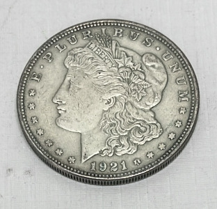 1921 Morgan Silver Dollar (Verified)