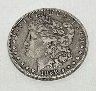 1888 Morgan Silver Dollar (Verified)