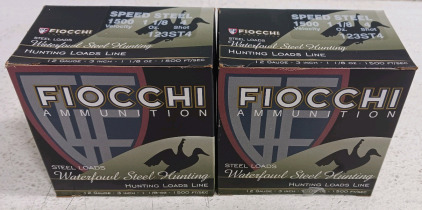 (50) Fiocchi 12 Gauge Steel Loads - Hunting Ammunition