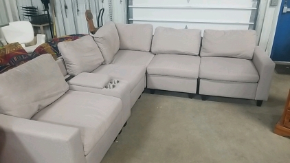 Gray Sectional Couch